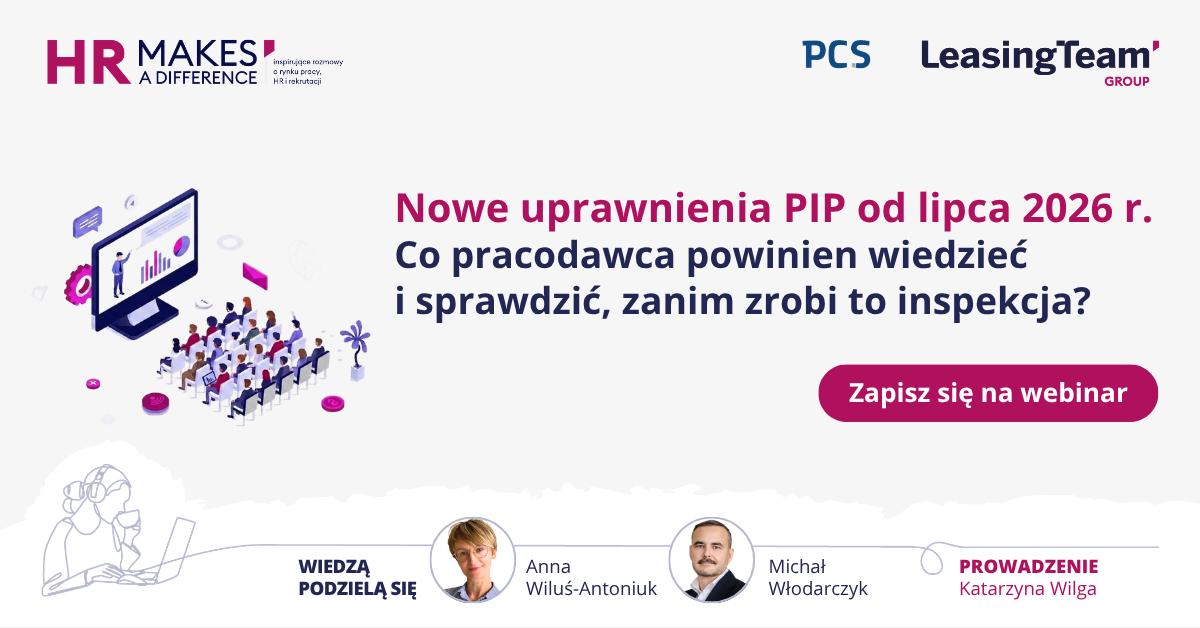 Image placed below intro section for event Nowe uprawnienia PIP od lipca 2026 r. Co pracodawca powinien sprawdzić, zanim zrobi to inspekcja?