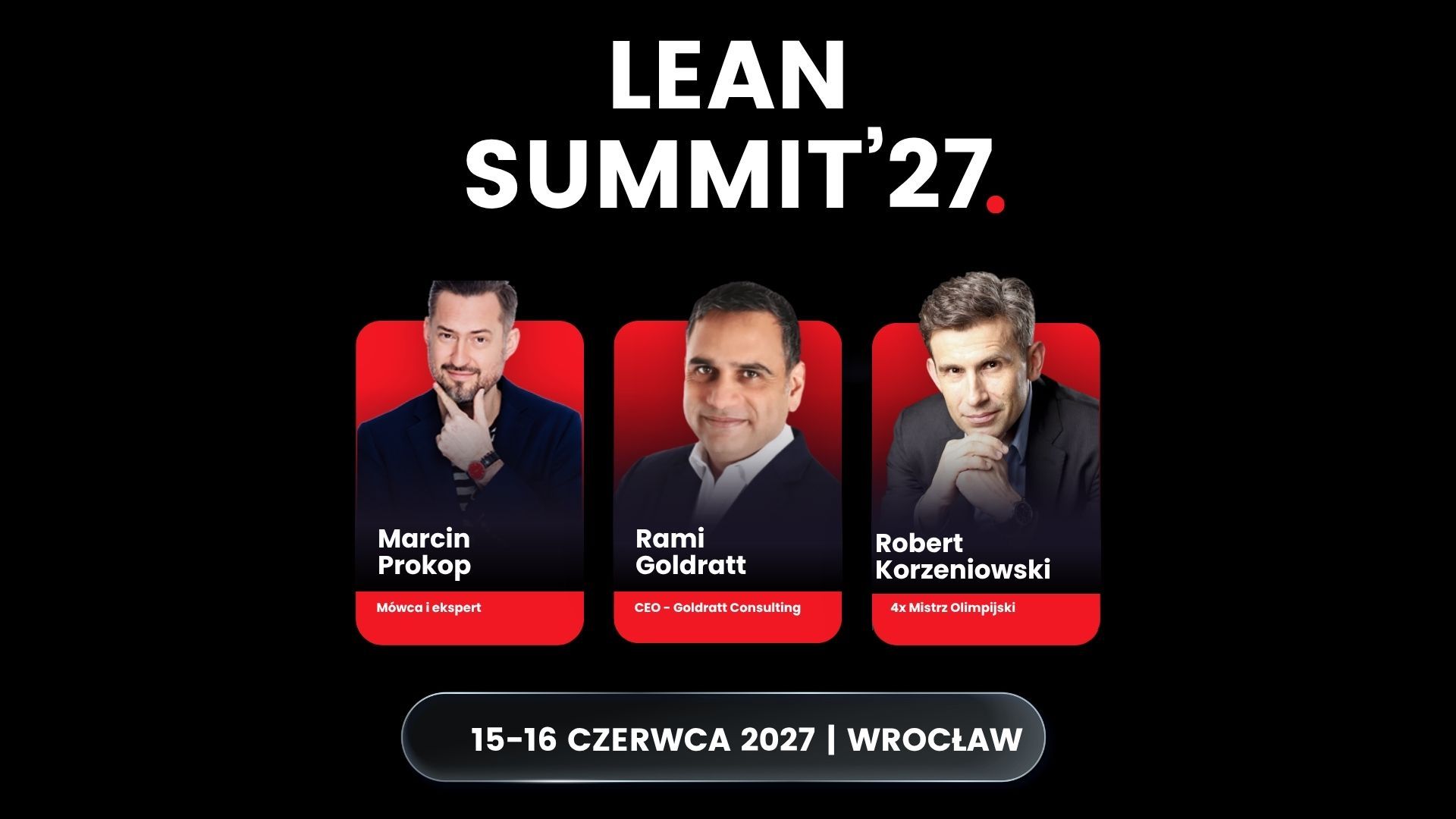 Image placed below intro section for event Lean Summit'27