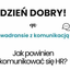 Jak powinien komunikować się HR? || Kwadrans z komunikacją