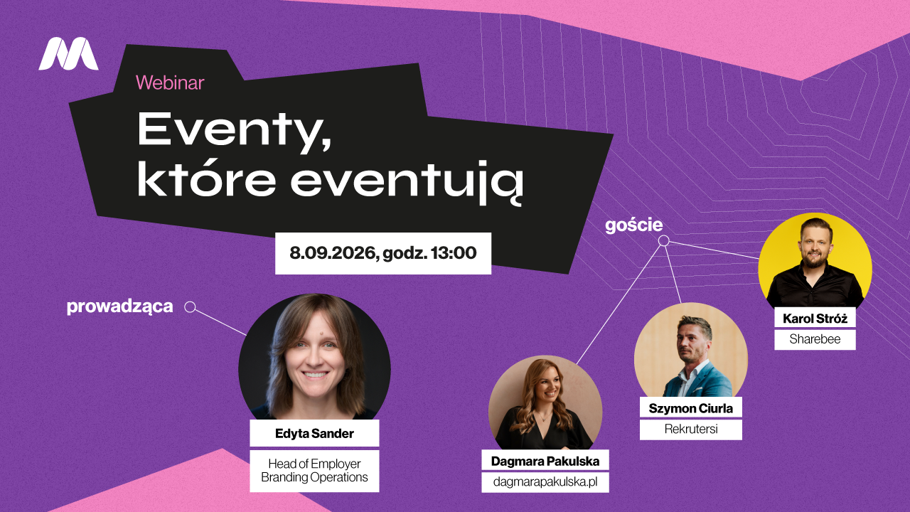 Image placed below intro section for event Webinar: „Eventy, które eventują”