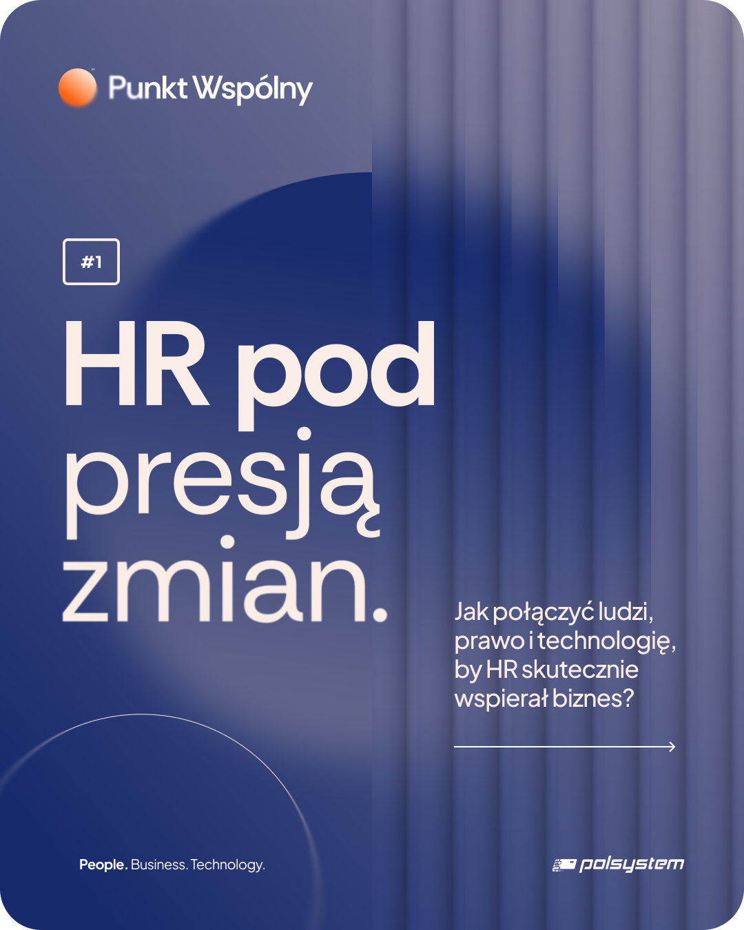 Image placed below intro section for event HR pod presją zmian. Śniadanie biznesowe dla liderów HR