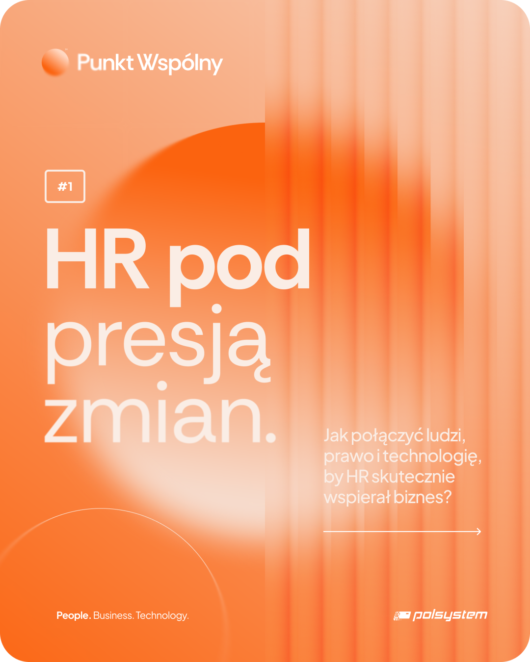Image placed below intro section for event HR pod presją zmian. Śniadanie biznesowe dla liderów HR