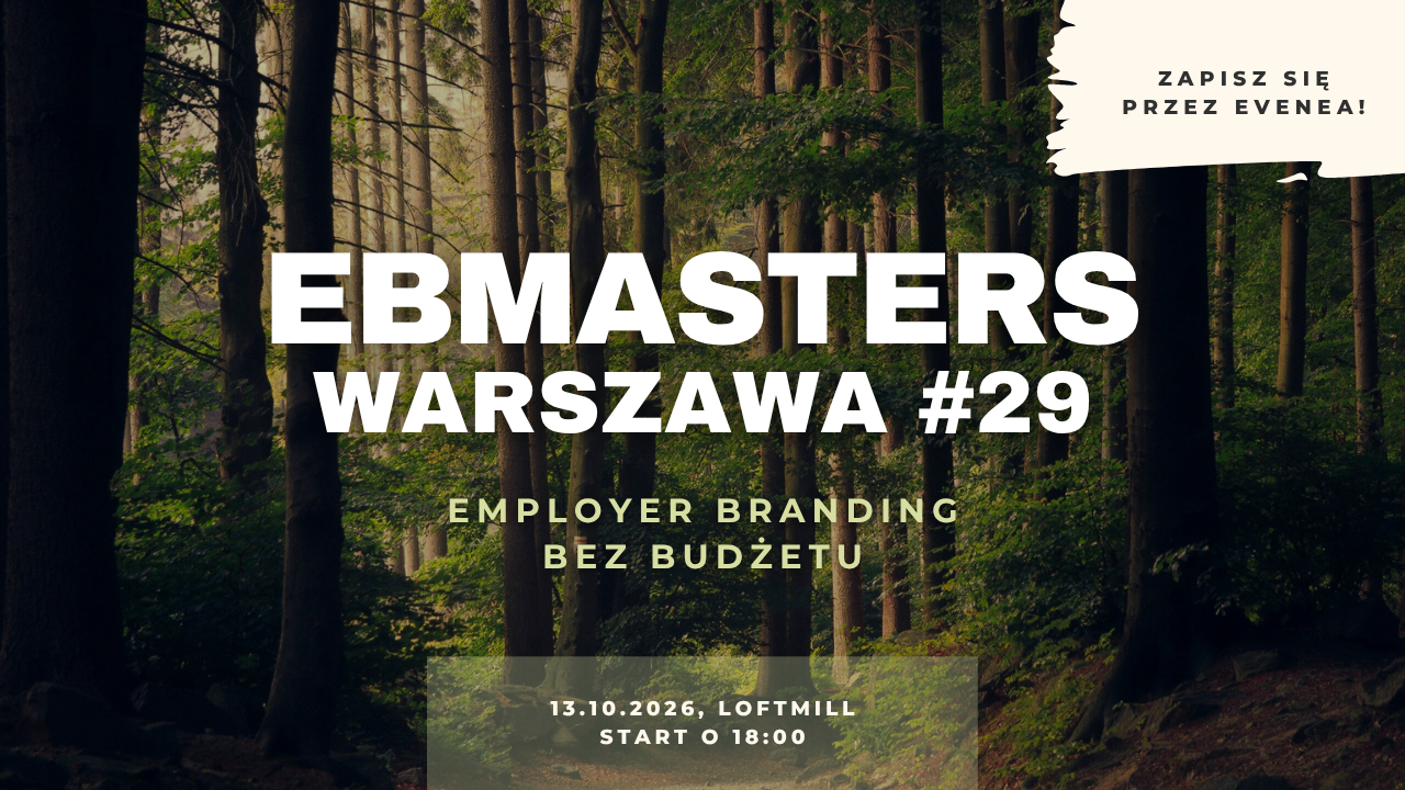 Image placed below intro section for event EBMASTERS Warszawa #29